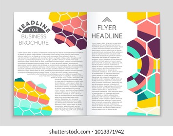 Abstract vector layout background set. For art template design, list, front page, mockup brochure theme style, banner, idea, cover, booklet, print, flyer, book, blank, card, ad, sign, sheet, a4