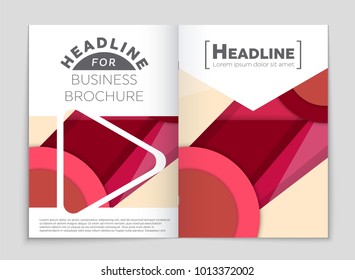 Abstract vector layout background set. For art template design, list, front page, mockup brochure theme style, banner, idea, cover, booklet, print, flyer, book, blank, card, ad, sign, sheet,, a4.