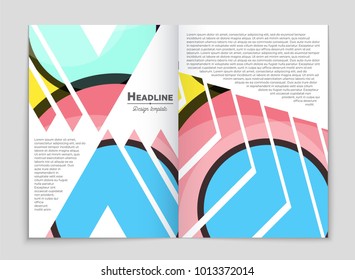 Abstract vector layout background set. For art template design, list, front page, mockup brochure theme style, banner, idea, cover, booklet, print, flyer, book, blank, card, ad, sign, sheet,, a4.
