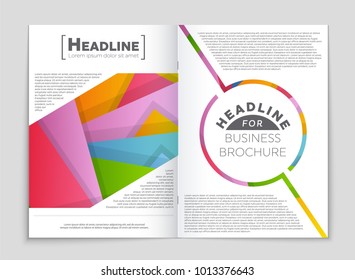 Abstract vector layout background set. For art template design, list, front page, mockup brochure theme style, banner, idea, cover, booklet, print, flyer, book, blank, card, ad, sign, sheet,, a4.