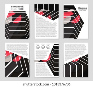 Abstract vector layout background set. For art template design, list, front page, mockup brochure theme style, banner, idea, cover, booklet, print, flyer, book, blank, card, ad, sign, sheet,, a4.