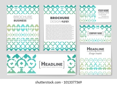 Abstract vector layout background set. For art template design, list, front page, mockup brochure theme style, banner, idea, cover, booklet, print, flyer, book, blank, card, ad, sign, sheet, a4.