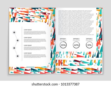 Abstract vector layout background set. For art template design, list, front page, mockup brochure theme style, banner, idea, cover, booklet, print, flyer, book, blank, card, ad, sign, sheet, a4