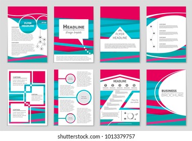 Abstract vector layout background set. For art template design, list, front page, mockup brochure theme style, banner, idea, cover, booklet, print, flyer, book, blank, card, ad, sign, sheet,, a4.