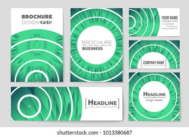 Abstract vector layout background set. For art template design, list, front page, mockup brochure theme style, banner, idea, cover, booklet, print, flyer, book, blank, card, ad, sign, sheet, a4.