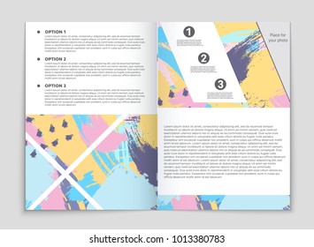 Abstract vector layout background set. For art template design, list, front page, mockup brochure theme style, banner, idea, cover, booklet, print, flyer, book, blank, card, ad, sign, sheet, a4