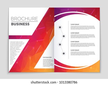 Abstract vector layout background set. For art template design, list, front page, mockup brochure theme style, banner, idea, cover, booklet, print, flyer, book, blank, card, ad, sign, sheet, a4