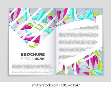 Abstract vector layout background set. For art template design, list, front page, mockup brochure theme style, banner, idea, cover, booklet, print, flyer, book, blank, card, ad, sign, sheet, a4.