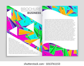 Abstract vector layout background set. For art template design, list, front page, mockup brochure theme style, banner, idea, cover, booklet, print, flyer, book, blank, card, ad, sign, sheet, a4.