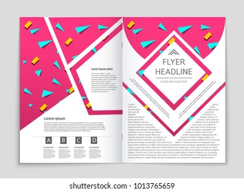 Abstract vector layout background set. For art template design, list, front page, mockup brochure theme style, banner, idea, cover, booklet, print, flyer, book, blank, card, ad, sign, sheet, a4