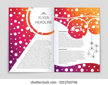 Abstract vector layout background set. For art template design, list, front page, mockup brochure theme style, banner, idea, cover, booklet, print, flyer, book, blank, card, ad, sign, sheet, a4