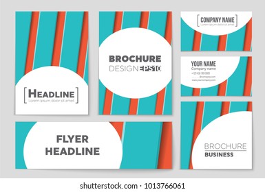 Abstract vector layout background set. For art template design, list, front page, mockup brochure theme style, banner, idea, cover, booklet, print, flyer, book, blank, card, ad, sign, sheet, a4.