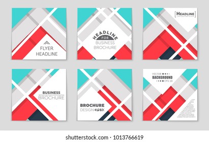 Abstract vector layout background set. For art template design, list, front page, mockup brochure theme style, banner, idea, cover, booklet, print, flyer, book, blank, card, ad, sign, sheet,, a4.