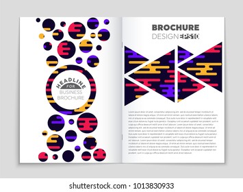 Abstract vector layout background set. For art template design, list, front page, mockup brochure theme style, banner, idea, cover, booklet, print, flyer, book, blank, card, ad, sign, sheet, a4.