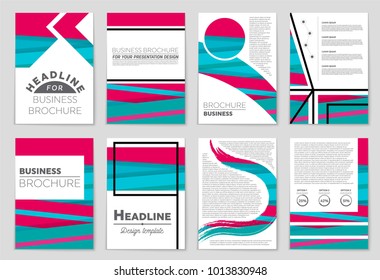 Abstract vector layout background set. For art template design, list, front page, mockup brochure theme style, banner, idea, cover, booklet, print, flyer, book, blank, card, ad, sign, sheet,, a4.
