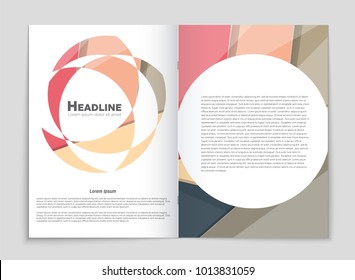 Abstract vector layout background set. For art template design, list, front page, mockup brochure theme style, banner, idea, cover, booklet, print, flyer, book, blank, card, ad, sign, sheet,, a4.