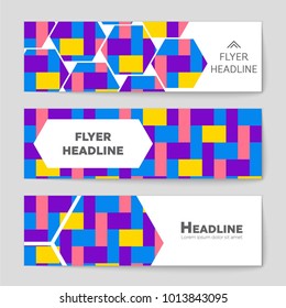 Abstract vector layout background set. For art template design, list, front page, mockup brochure theme style, banner, idea, cover, booklet, print, flyer, book, blank, card, ad, sign, sheet, a4