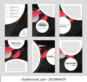 Abstract vector layout background set. For art template design, list, front page, mockup brochure theme style, banner, idea, cover, booklet, print, flyer, book, blank, card, ad, sign, sheet,, a4.