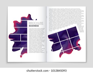 Abstract vector layout background set. For art template design, list, front page, mockup brochure theme style, banner, idea, cover, booklet, print, flyer, book, blank, card, ad, sign, sheet, a4