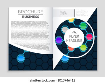 Abstract vector layout background set. For art template design, list, front page, mockup brochure theme style, banner, idea, cover, booklet, print, flyer, book, blank, card, ad, sign, sheet, a4.