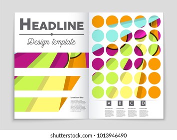Abstract vector layout background set. For art template design, list, front page, mockup brochure theme style, banner, idea, cover, booklet, print, flyer, book, blank, card, ad, sign, sheet,, a4.