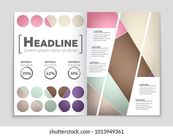 Abstract vector layout background set. For art template design, list, front page, mockup brochure theme style, banner, idea, cover, booklet, print, flyer, book, blank, card, ad, sign, sheet, a4