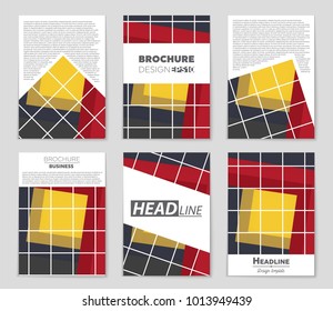 Abstract vector layout background set. For art template design, list, front page, mockup brochure theme style, banner, idea, cover, booklet, print, flyer, book, blank, card, ad, sign, sheet,, a4.