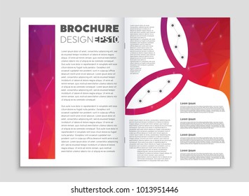 Abstract vector layout background set. For art template design, list, front page, mockup brochure theme style, banner, idea, cover, booklet, print, flyer, book, blank, card, ad, sign, sheet, a4