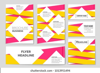 Abstract vector layout background set. For art template design, list, front page, mockup brochure theme style, banner, idea, cover, booklet, print, flyer, book, blank, card, ad, sign, sheet, a4.