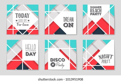 Abstract vector layout background set. For art template design, list, front page, mockup brochure theme style, banner, idea, cover, booklet, print, flyer, book, blank, card, ad, sign, sheet,, a4.