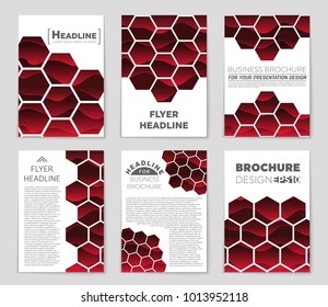 Abstract vector layout background set. For art template design, list, front page, mockup brochure theme style, banner, idea, cover, booklet, print, flyer, book, blank, card, ad, sign, sheet, a4.