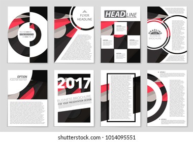 Abstract vector layout background set. For art template design, list, front page, mockup brochure theme style, banner, idea, cover, booklet, print, flyer, book, blank, card, ad, sign, sheet,, a4.