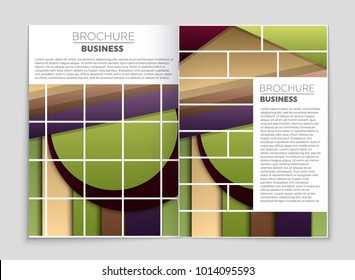 Abstract vector layout background set. For art template design, list, front page, mockup brochure theme style, banner, idea, cover, booklet, print, flyer, book, blank, card, ad, sign, sheet,, a4.