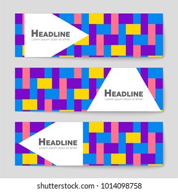 Abstract vector layout background set. For art template design, list, front page, mockup brochure theme style, banner, idea, cover, booklet, print, flyer, book, blank, card, ad, sign, sheet, a4