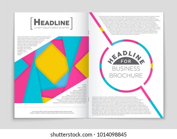 Abstract vector layout background set. For art template design, list, front page, mockup brochure theme style, banner, idea, cover, booklet, print, flyer, book, blank, card, ad, sign, sheet,, a4.