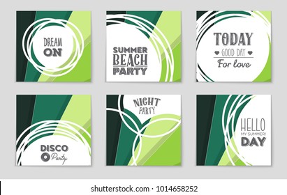 Abstract vector layout background set. For art template design, list, front page, mockup brochure theme style, banner, idea, cover, booklet, print, flyer, book, blank, card, ad, sign, sheet,, a4.
