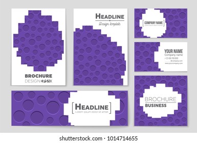 Abstract vector layout background set. For art template design, list, front page, mockup brochure theme style, banner, idea, cover, booklet, print, flyer, book, blank, card, ad, sign, sheet, a4.