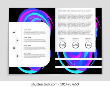 Abstract vector layout background set. For art template design, list, front page, mockup brochure theme style, banner, idea, cover, booklet, print, flyer, book, blank, card, ad, sign, sheet, a4
