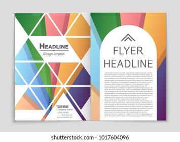 Abstract vector layout background set. For art template design, list, front page, mockup brochure theme style, banner, idea, cover, booklet, print, flyer, book, blank, card, ad, sign, sheet,, a4.