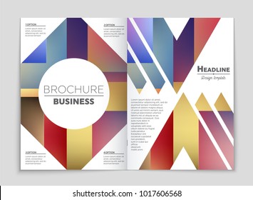 Abstract vector layout background set. For art template design, list, front page, mockup brochure theme style, banner, idea, cover, booklet, print, flyer, book, blank, card, ad, sign, sheet, a4