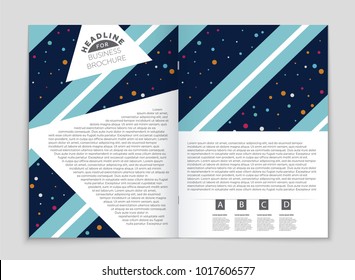 Abstract vector layout background set. For art template design, list, front page, mockup brochure theme style, banner, idea, cover, booklet, print, flyer, book, blank, card, ad, sign, sheet, a4