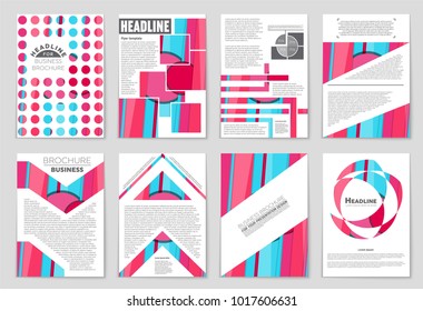 Abstract vector layout background set. For art template design, list, front page, mockup brochure theme style, banner, idea, cover, booklet, print, flyer, book, blank, card, ad, sign, sheet,, a4.