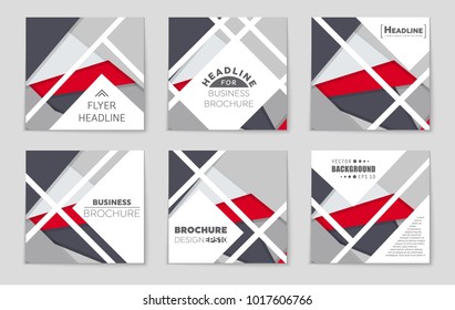 Abstract vector layout background set. For art template design, list, front page, mockup brochure theme style, banner, idea, cover, booklet, print, flyer, book, blank, card, ad, sign, sheet,, a4.