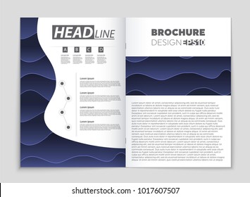 Abstract vector layout background set. For art template design, list, front page, mockup brochure theme style, banner, idea, cover, booklet, print, flyer, book, blank, card, ad, sign, sheet, a4.