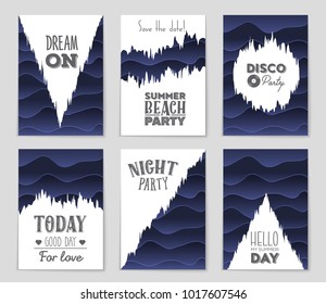 Abstract vector layout background set. For art template design, list, front page, mockup brochure theme style, banner, idea, cover, booklet, print, flyer, book, blank, card, ad, sign, sheet, a4.