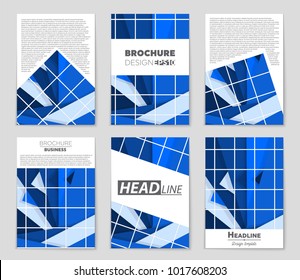 Abstract vector layout background set. For art template design, list, front page, mockup brochure theme style, banner, idea, cover, booklet, print, flyer, book, blank, card, ad, sign, sheet,, a4.