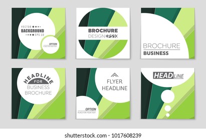 Abstract vector layout background set. For art template design, list, front page, mockup brochure theme style, banner, idea, cover, booklet, print, flyer, book, blank, card, ad, sign, sheet,, a4.
