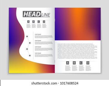 Abstract vector layout background set. For art template design, list, front page, mockup brochure theme style, banner, idea, cover, booklet, print, flyer, book, blank, card, ad, sign, sheet,, a4.