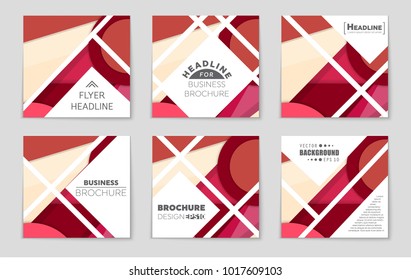 Abstract vector layout background set. For art template design, list, front page, mockup brochure theme style, banner, idea, cover, booklet, print, flyer, book, blank, card, ad, sign, sheet,, a4.