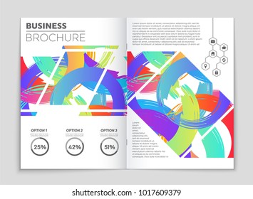 Abstract vector layout background set. For art template design, list, front page, mockup brochure theme style, banner, idea, cover, booklet, print, flyer, book, blank, card, ad, sign, sheet, a4